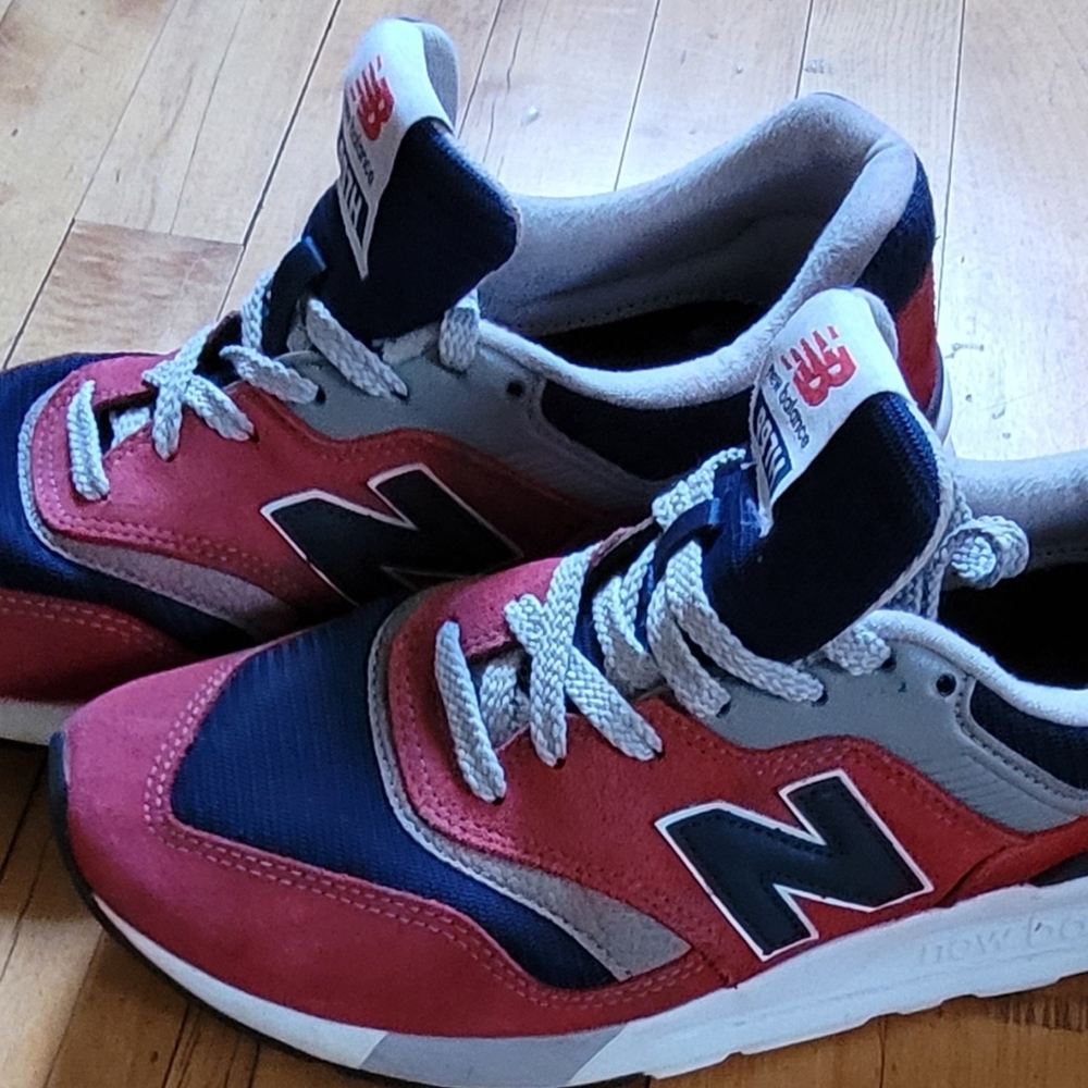 New Balance Kids' Sneakers in Red and Navy